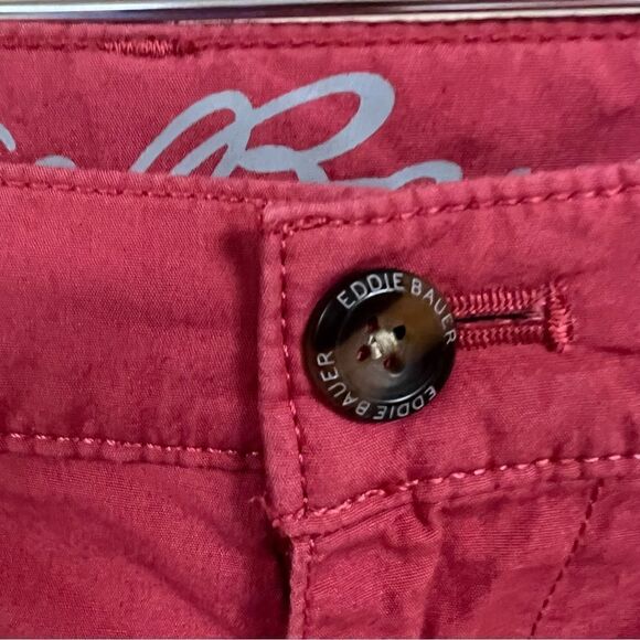 Eddie Bauer pink cotton shorts size 33 - Picture 3 of 6